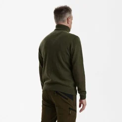 - heffied Knit with Zip Neck - Wopuover < Deerhunter Clearance