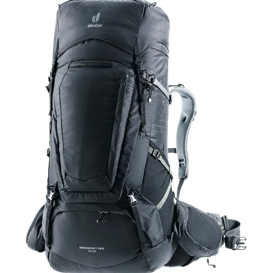 Deuter Trekkingausrüstung-- Aircontact Pro 75+10 l - Trekkingrucksack Black