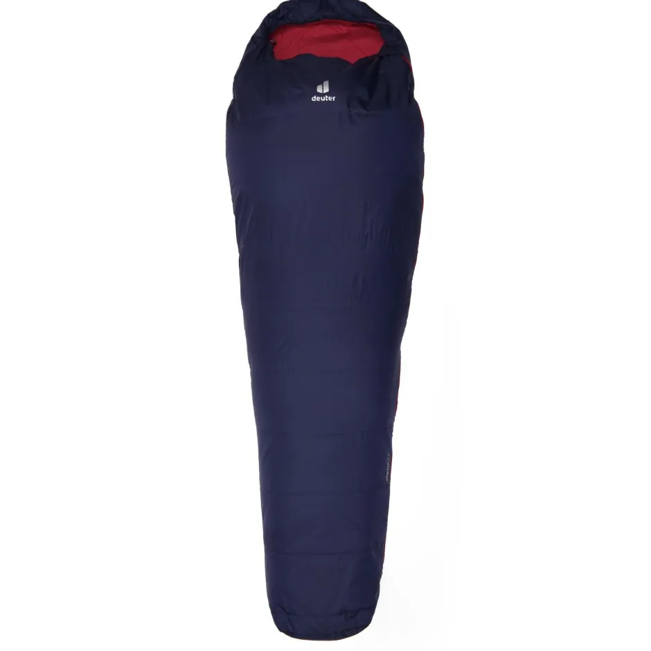 Deuter Trekkingausrüstung|Kunstfaserschlafsäcke-- Dreamlite - Kunstfaserschlafsack Navy / Cranberry