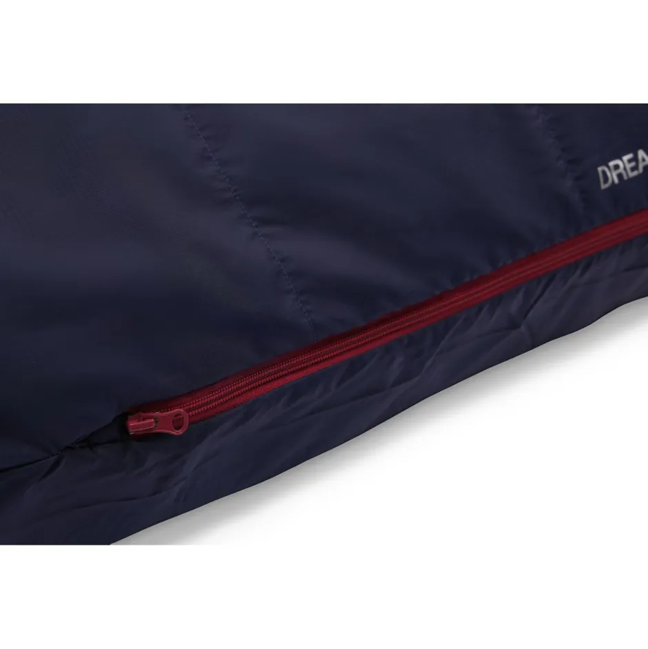 Deuter Trekkingausrüstung|Kunstfaserschlafsäcke-- Dreamlite - Kunstfaserschlafsack Navy / Cranberry