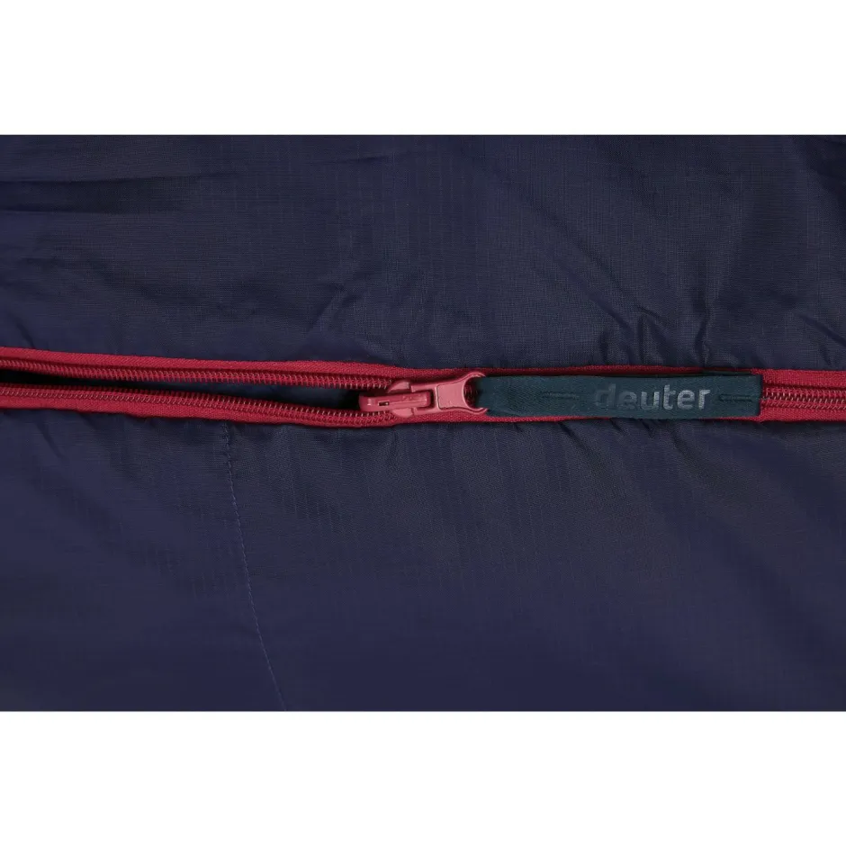 Deuter Trekkingausrüstung|Kunstfaserschlafsäcke-- Dreamlite - Kunstfaserschlafsack Navy / Cranberry