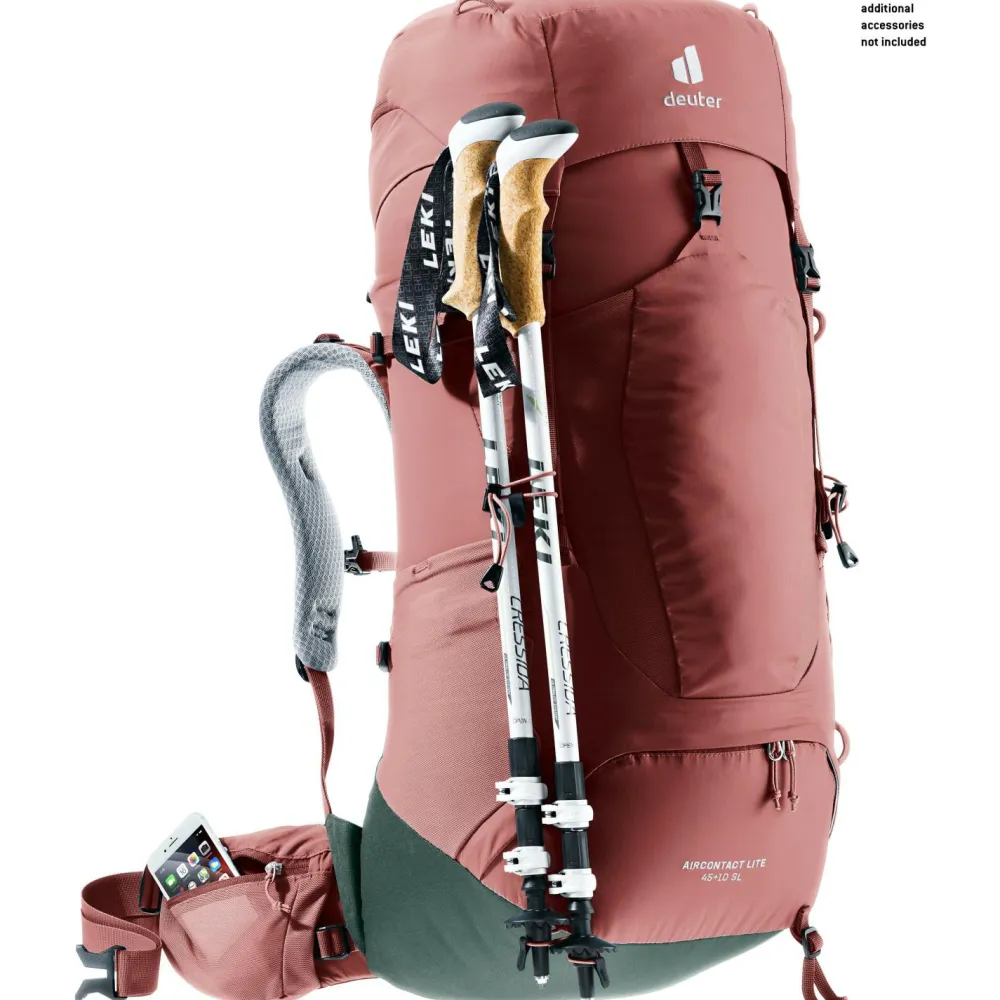 - Women's Aircontact Lite 45 + 10 SL - Trekkingrucksack < Deuter New
