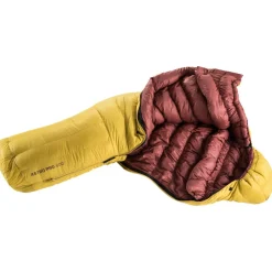 Deuter - Women's Astro Pro 800 SL - Daunenschlafsack Turmeric / Redwood Discount