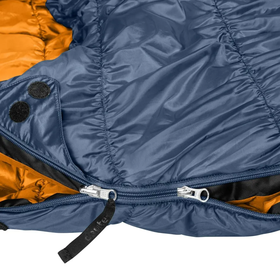 Deuter Kunstfaserschlafsäcke-- Women's Exosphere SL +4°C - Kunstfaserschlafsack Ink / Maple
