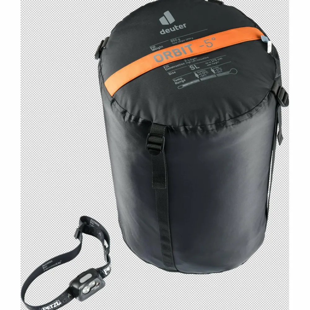 Deuter - Women's Orbit -5° SL - Kunstfaserschlafsack Chestnut / Sage Hot