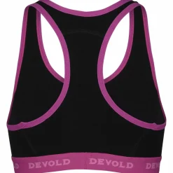 Devold Yogabekleidung|Fitnessbekleidung-- Double Bra - Sport-BH Black