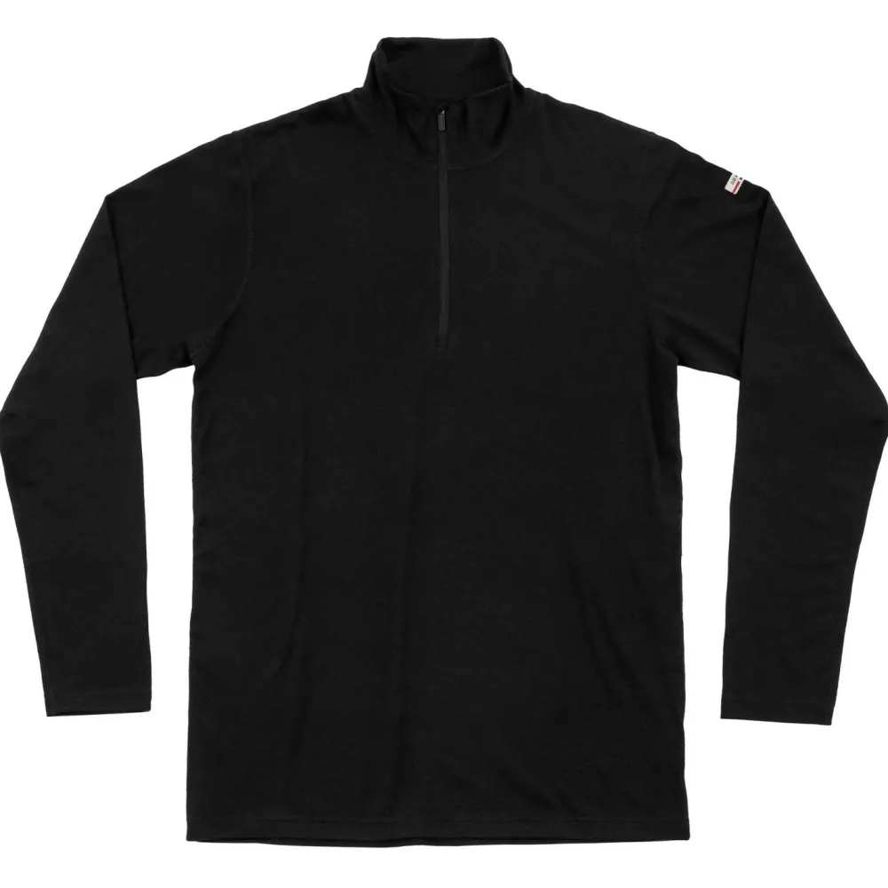 - Breeze Pu erino 200 Zip Neck - erinounterwäche < Devold
