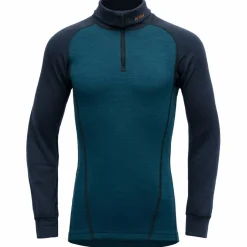 Devold Trekkingbekleidung|Skibekleidung-- Junior Duo Active Merino Zip Neck - Merinounterwäsche
