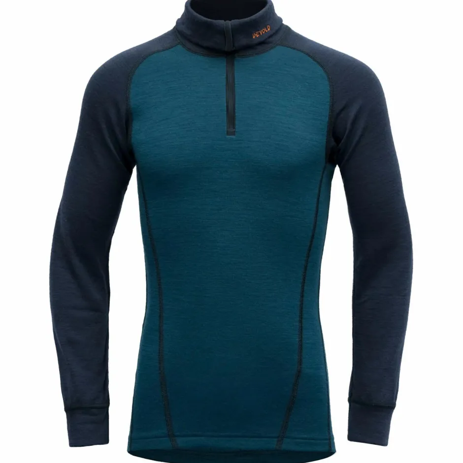 Devold Trekkingbekleidung|Skibekleidung-- Junior Duo Active Merino Zip Neck - Merinounterwäsche