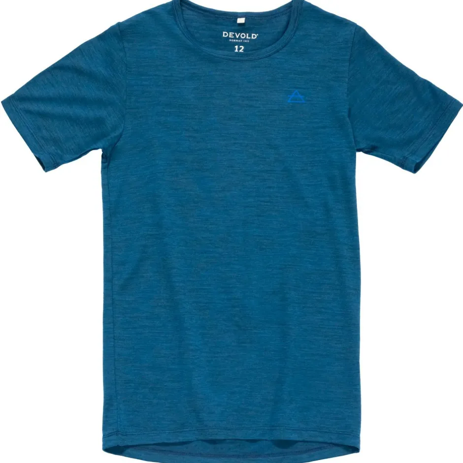 Kinder Devold - Kid's Active Tee - Merinoshirt