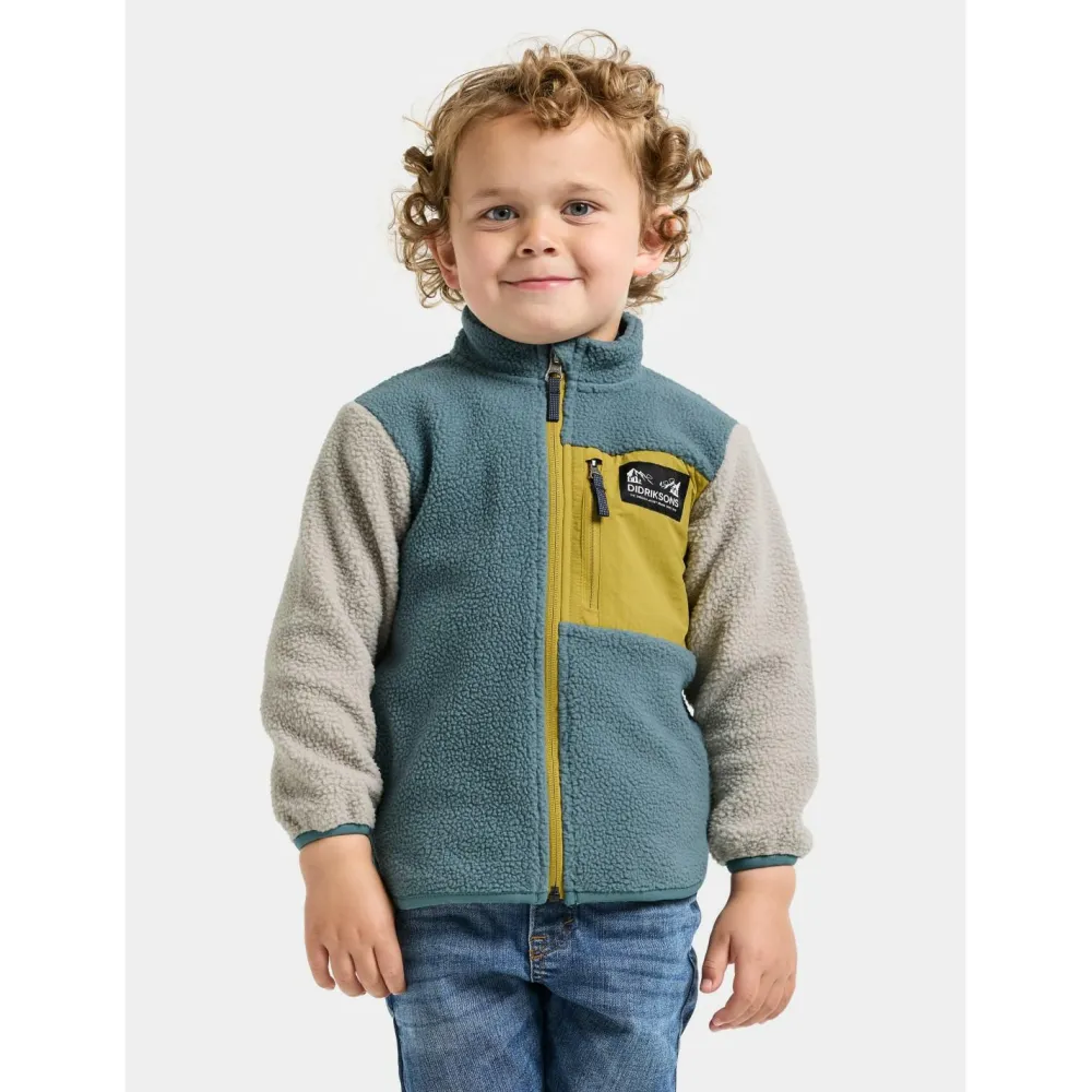 Didriksons - Kid's Anten Fullzip - Fleecejacke Outlet