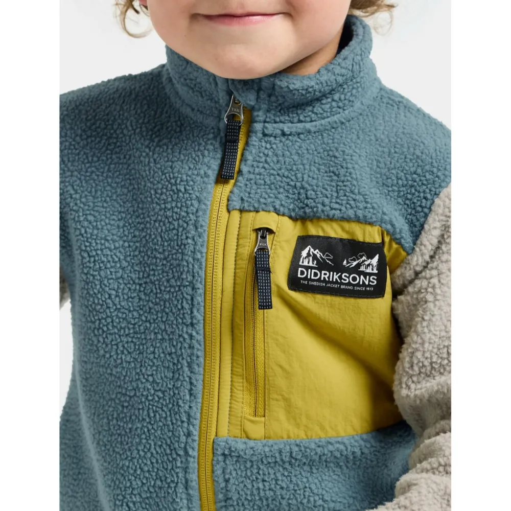 Didriksons - Kid's Anten Fullzip - Fleecejacke Outlet
