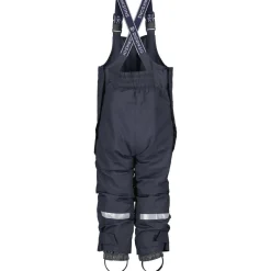 Didriksons Hosen|Wanderbekleidung-- Kid's Bjärven Bib Pant 2 - Regenhose Navy
