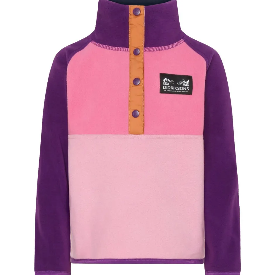 Kinder Didriksons - Kid's Monte Half-Buttoned 4 - Fleecepullover