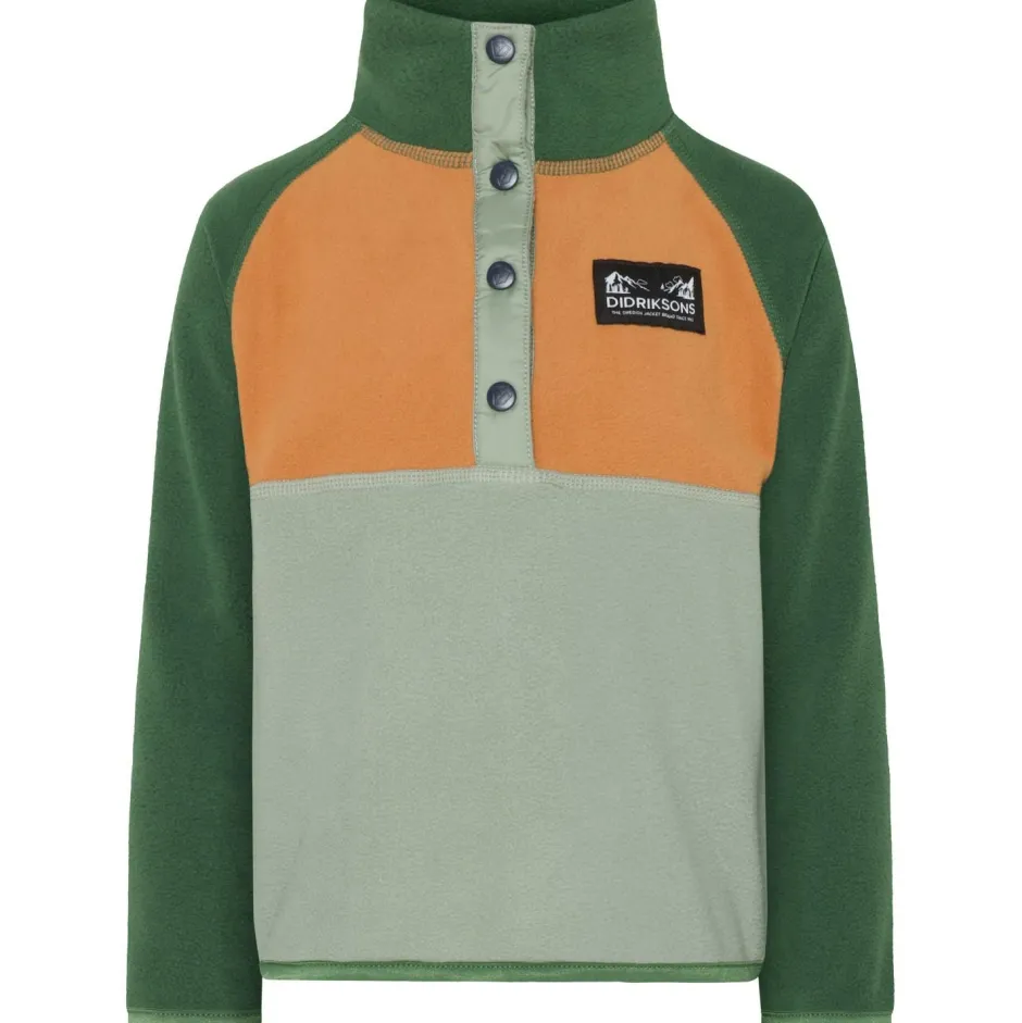 Kinder Didriksons - Kid's Monte Half-Buttoned 4 - Fleecepullover