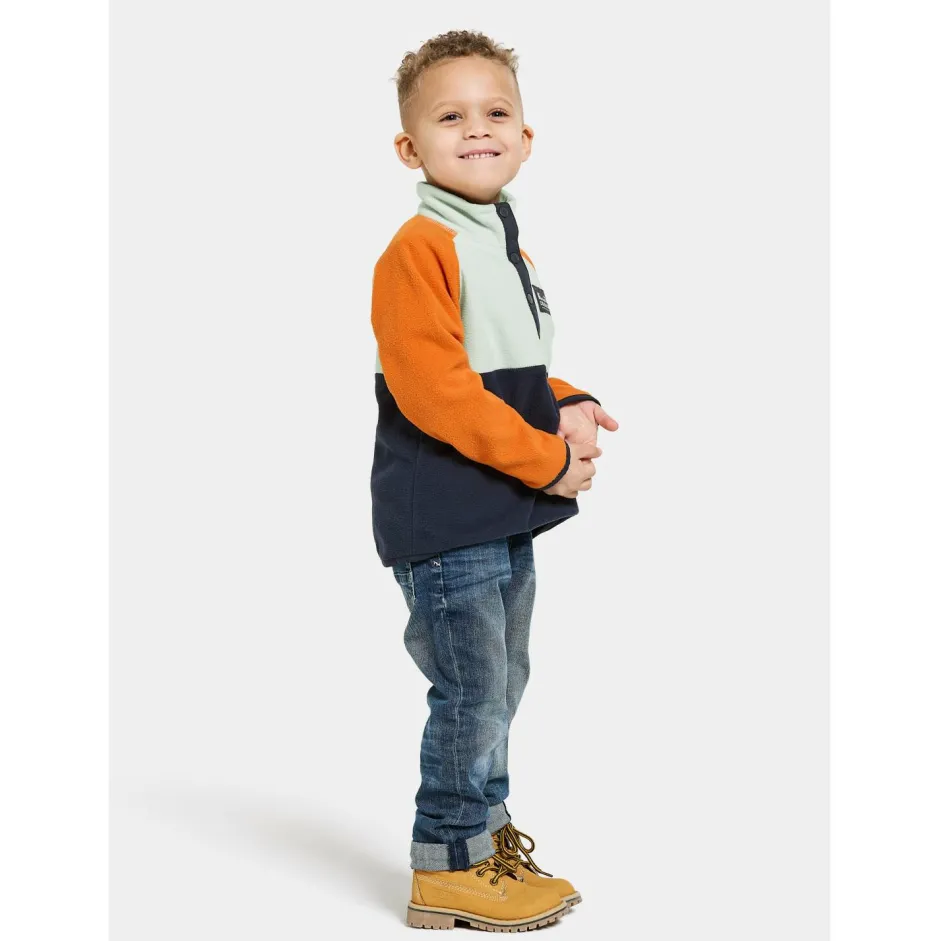 Kinder Didriksons - Kid's Monte Half-Buttoned 4 - Fleecepullover