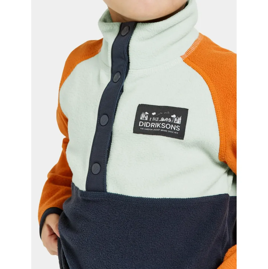 Kinder Didriksons - Kid's Monte Half-Buttoned 4 - Fleecepullover