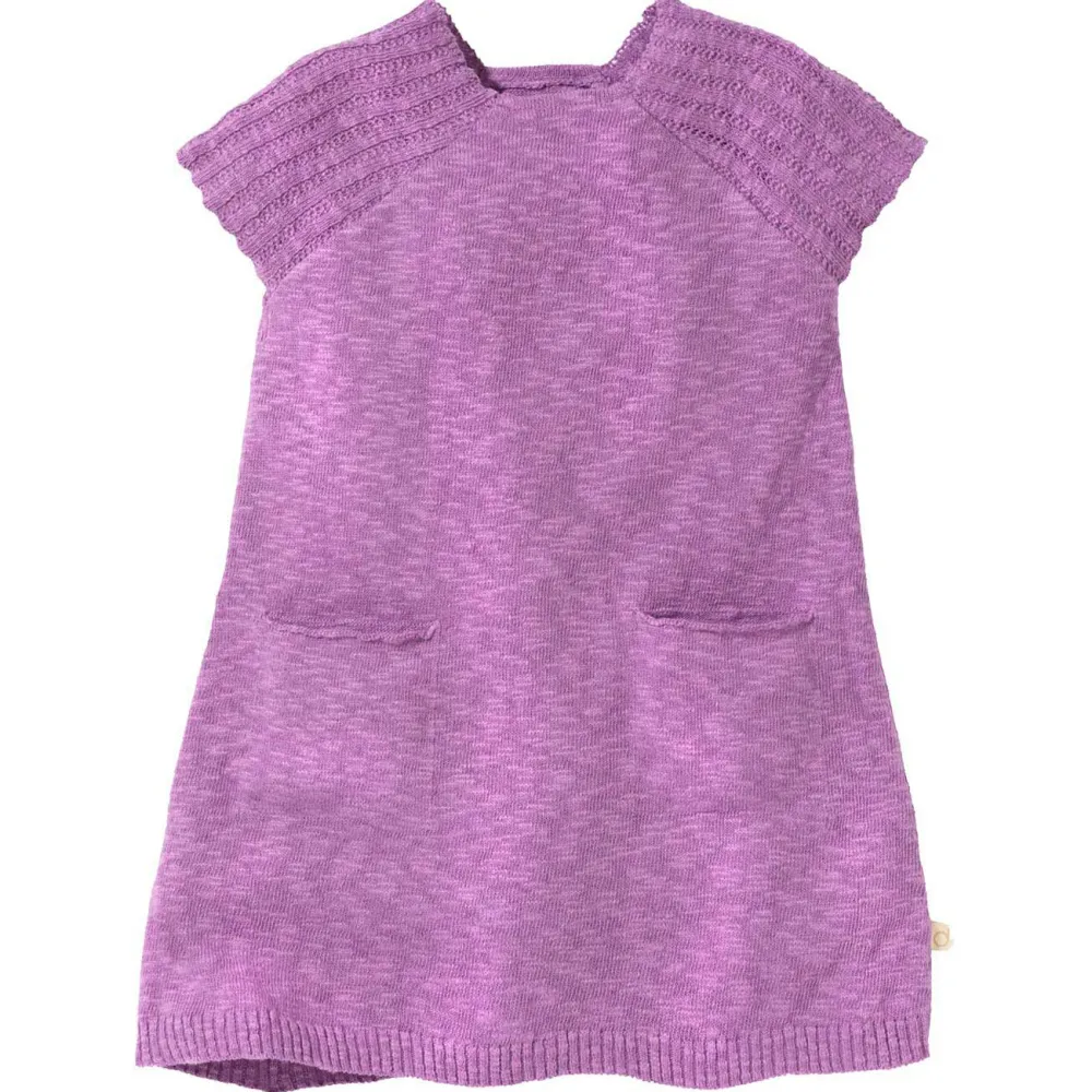 - Kid's Leinen-Strickkleid - Kleid < disana