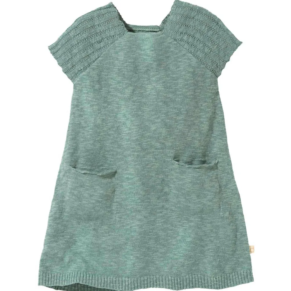 - Kid's Leinen-Strickkleid - Kleid < disana