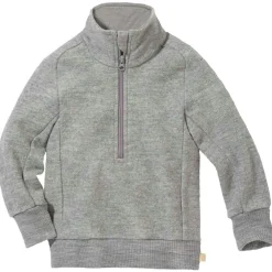disana - Kid's Troyer Half-Zip - Merinopullover Discount