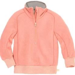 disana - Kid's Troyer Half-Zip - Merinopullover Discount