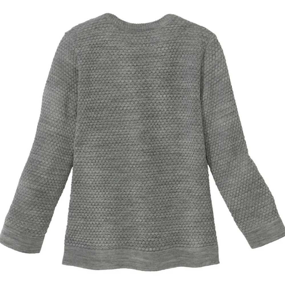 - Kid's Wabenstrick-Pullover - Wollpullover < disana Hot