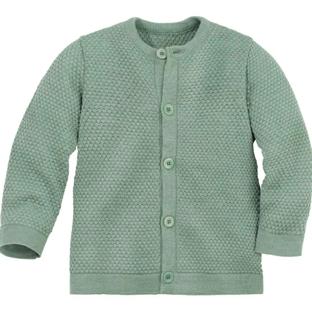 disana - Wabenstrick Jacke - Merinojacke Hot