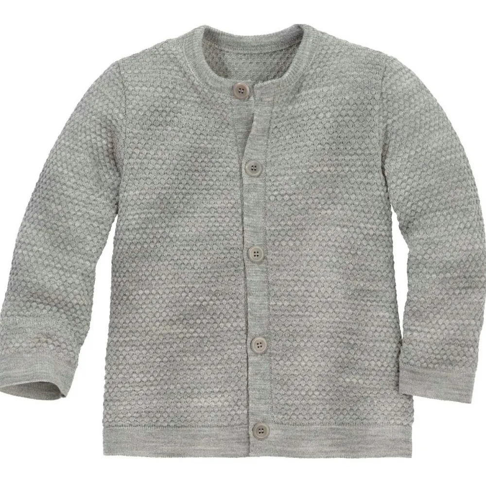 disana - Wabenstrick Jacke - Merinojacke Hot