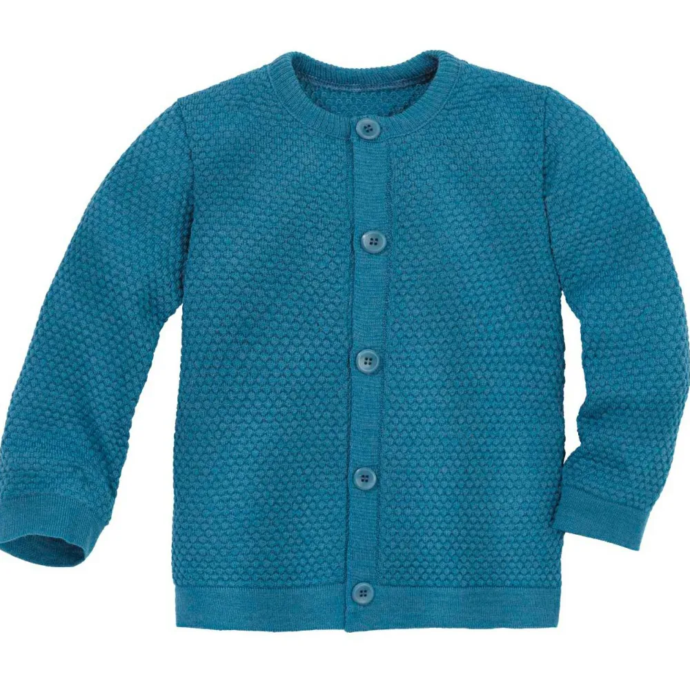 disana - Wabenstrick Jacke - Merinojacke Hot