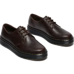 Dr. Martens - Brookline Lo Crazy Horse - Freizeitschuhe Dark Brown Discount