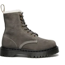 Dr. Martens - Women's 1460 Pascal Bex FL - Winterschuhe Gunmetal Milled Nubuck Wp Hot
