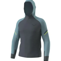 Dynafit Shirts, Hemden & Longsleeves-- Alpine L/S Hooded Tee - Longsleeve