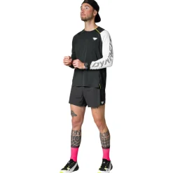 Dynafit Laufbekleidung|Hosen-- DNA 2/1 Split Shorts - Laufshorts Black Out