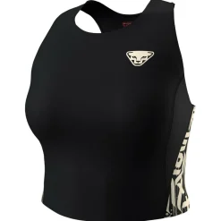 Dynafit Laufbekleidung|Shirts, Hemden & Longsleeves-- Women's Trail Crop Top - Tank Top Black Out