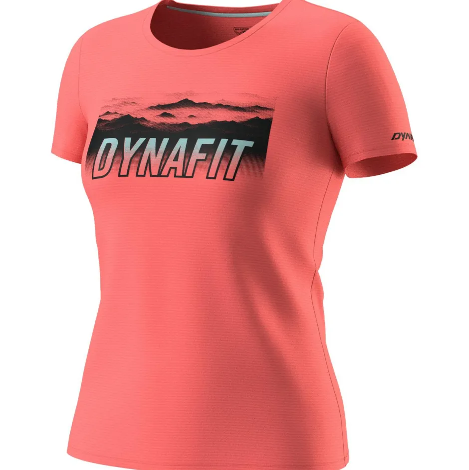 Dynafit Laufbekleidung|Shirts, Hemden & Longsleeves-- Women's Transalper Graphic S/S Tee - Funktionsshirt