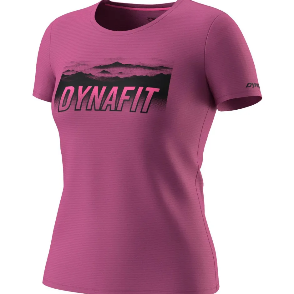 Dynafit Laufbekleidung|Shirts, Hemden & Longsleeves-- Women's Transalper Graphic S/S Tee - Funktionsshirt