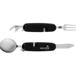 Easy Camp - Faltbarer Bestecksatz - Besteck-Set Black Outlet