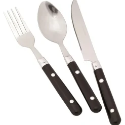 Easy Camp Outdoor-Küche|Töpfe & Geschirr-- Family Cutlery - Besteck-Set Black