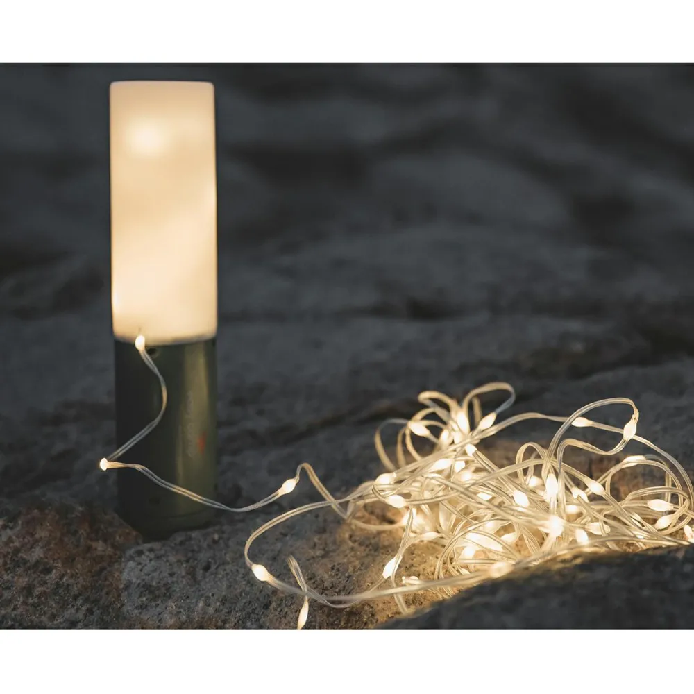 Easy Camp - Lupin Stringlight Lantern - LED-Lampe Green