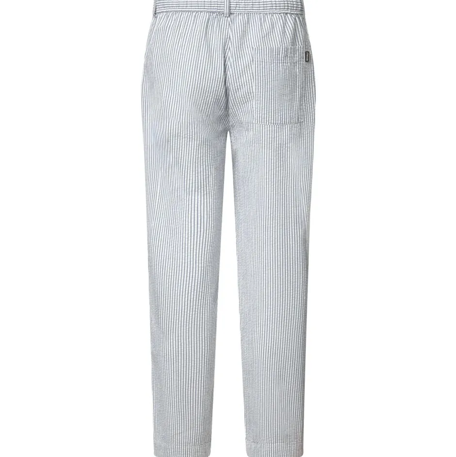 Ecoalf Alltagsbekleidung|Hosen-- Feire Pants - Freizeithose White / Blue