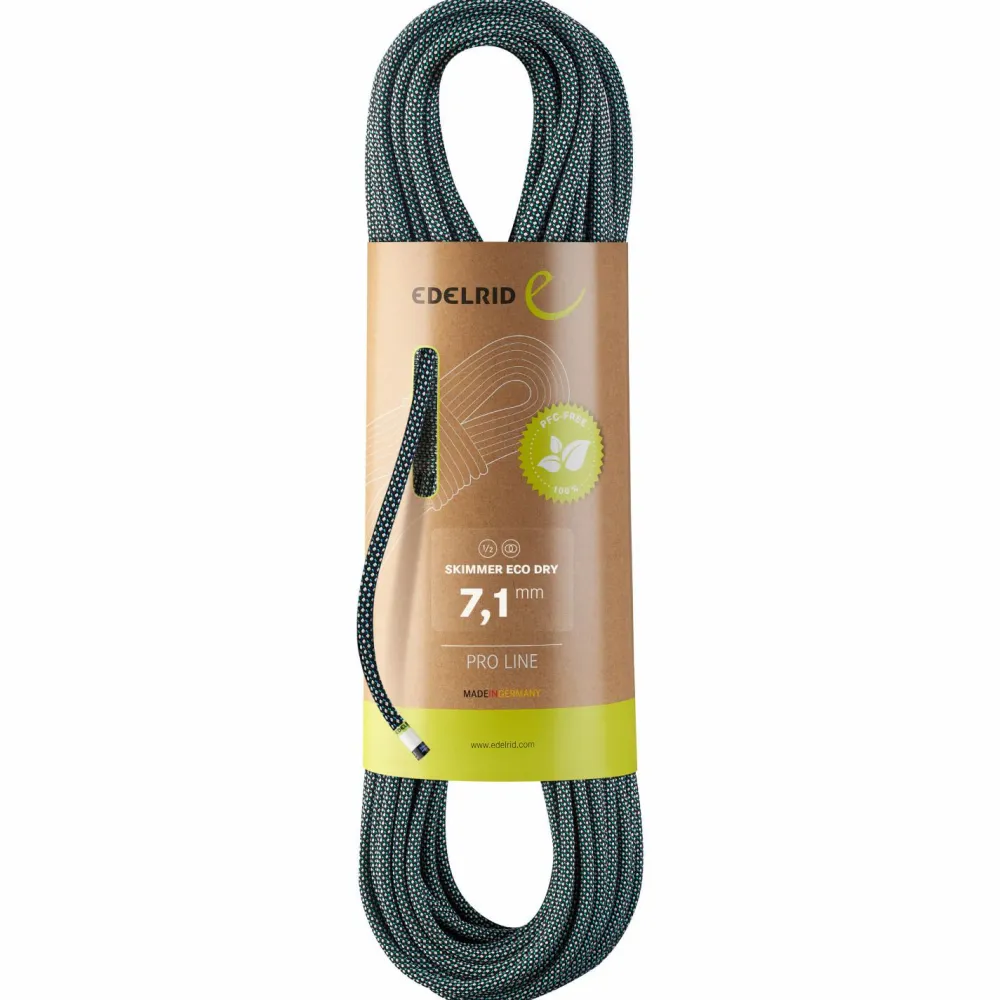- Skimmer Eco Dry 7,1 - Halbseil < Edelrid Discount