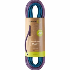 Edelrid - Tommy Caldwell Eco Dry CT 9,3 mm - Einfachseil Pink / Turquoise Outlet