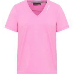 ELBSAND - Women's Talvi - T-Shirt Magenta Sky Mel.