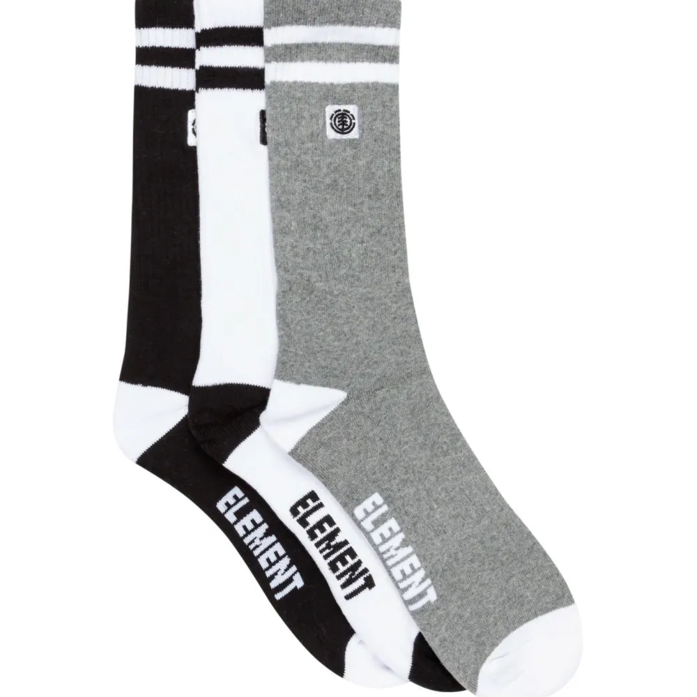 Element - Clearsight Socks 3-Pack - Multifunktionssocken Black / White / Grey Heather Online