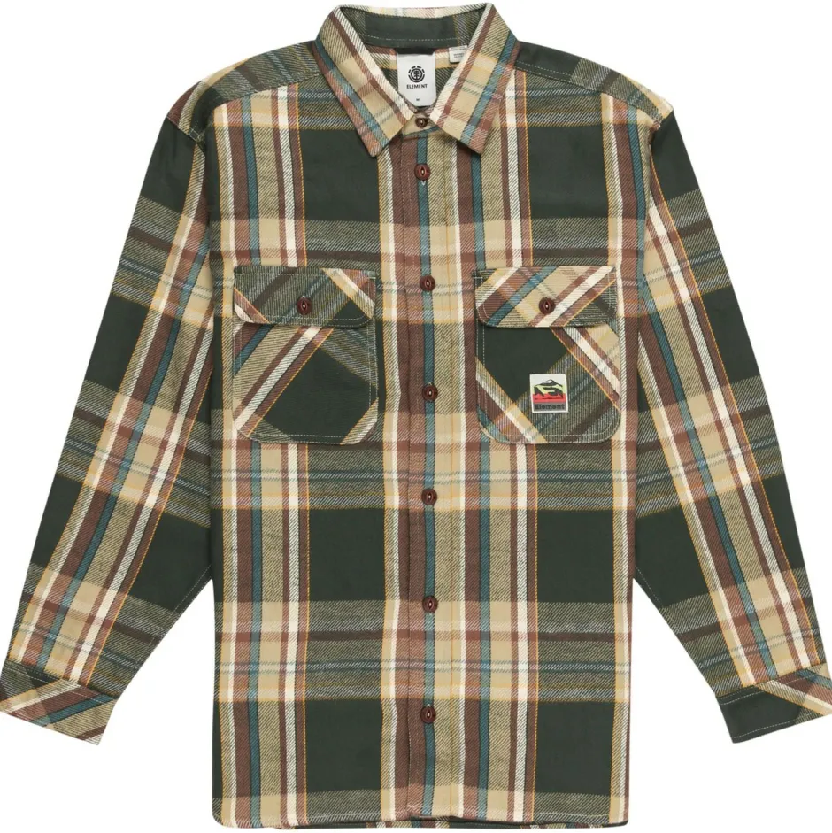 Element Shirts, Hemden & Longsleeves|Alltagsbekleidung-- Hueco Classic Long Sleeve - Hemd