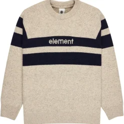 Element Pullover & Hoodies|Alltagsbekleidung-- 2000s Rib Crew - Wollpullover Oat Milk