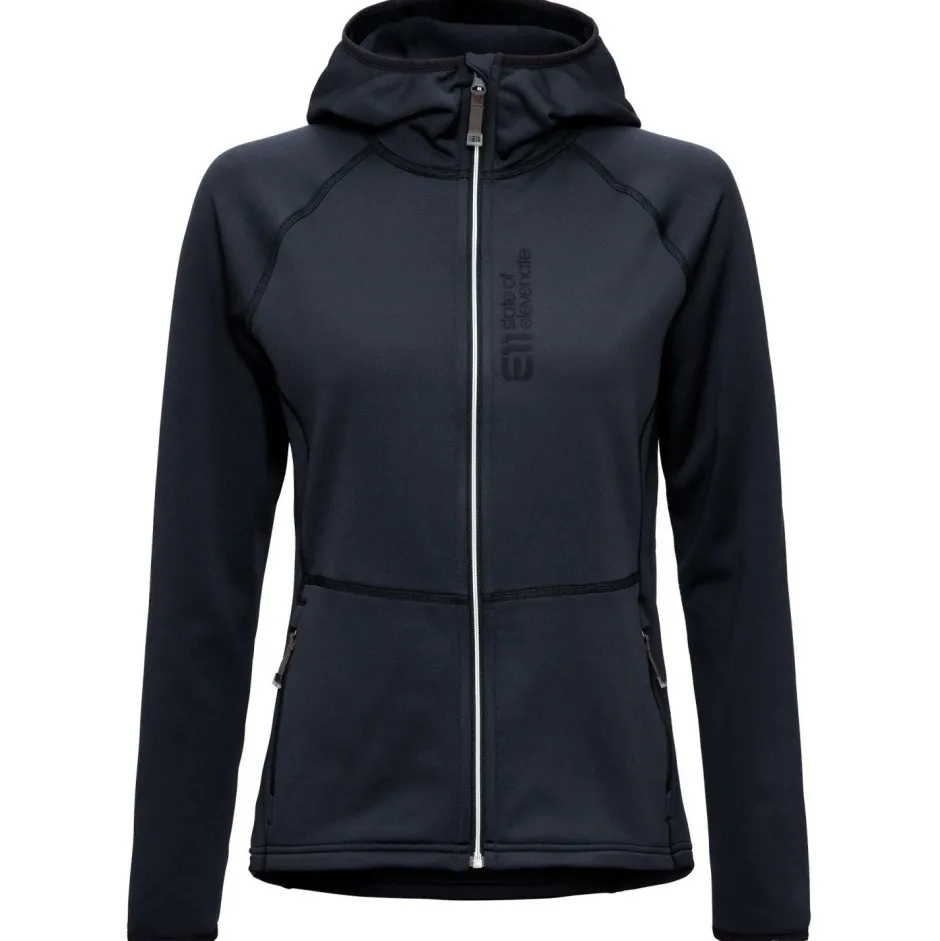 Elevenate - Woen' kier Feece Hood - Feecejacke