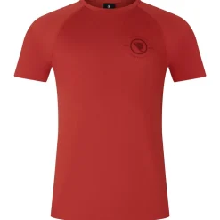 Endura - Loop S/S Tech Tee - Radtrikot Brick Red New