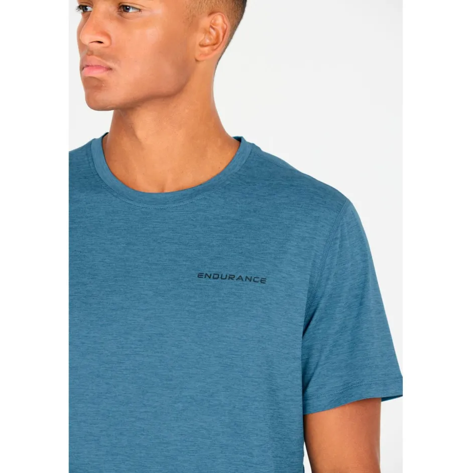 ENDURANCE Alltagsbekleidung|Shirts, Hemden & Longsleeves-- Abdon Melange S/S Tee - Funktionsshirt