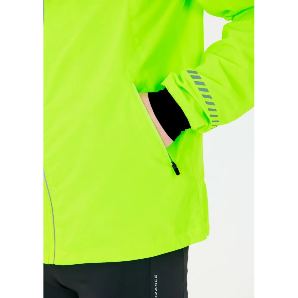 ENDURANCE - Earlington V2 Jacket - Laufjacke Safety Yellow